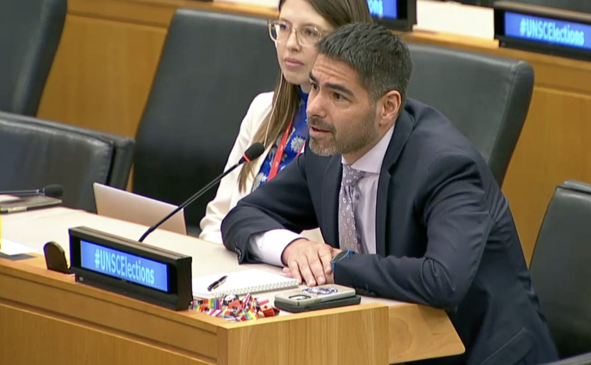 Question from <a href="/CanadaUN/">Canada Mission UN</a>: "How will you address the reprisals of civil society briefers + ensure their safety since many of them come under attack at home or have to put their lives on the line to give the #UNSC vital information from the ground?"  #UNSCElections