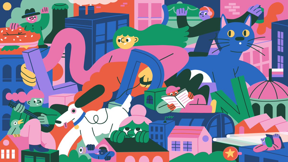 First up is this incredible work from @laurenmorsley.  Lauren is an Illustrator and Printmaker from Scotland who specialises in bold and colourful designs which create other worlds to explore. Give her a follow at instagram.com/laurenmorsley/
