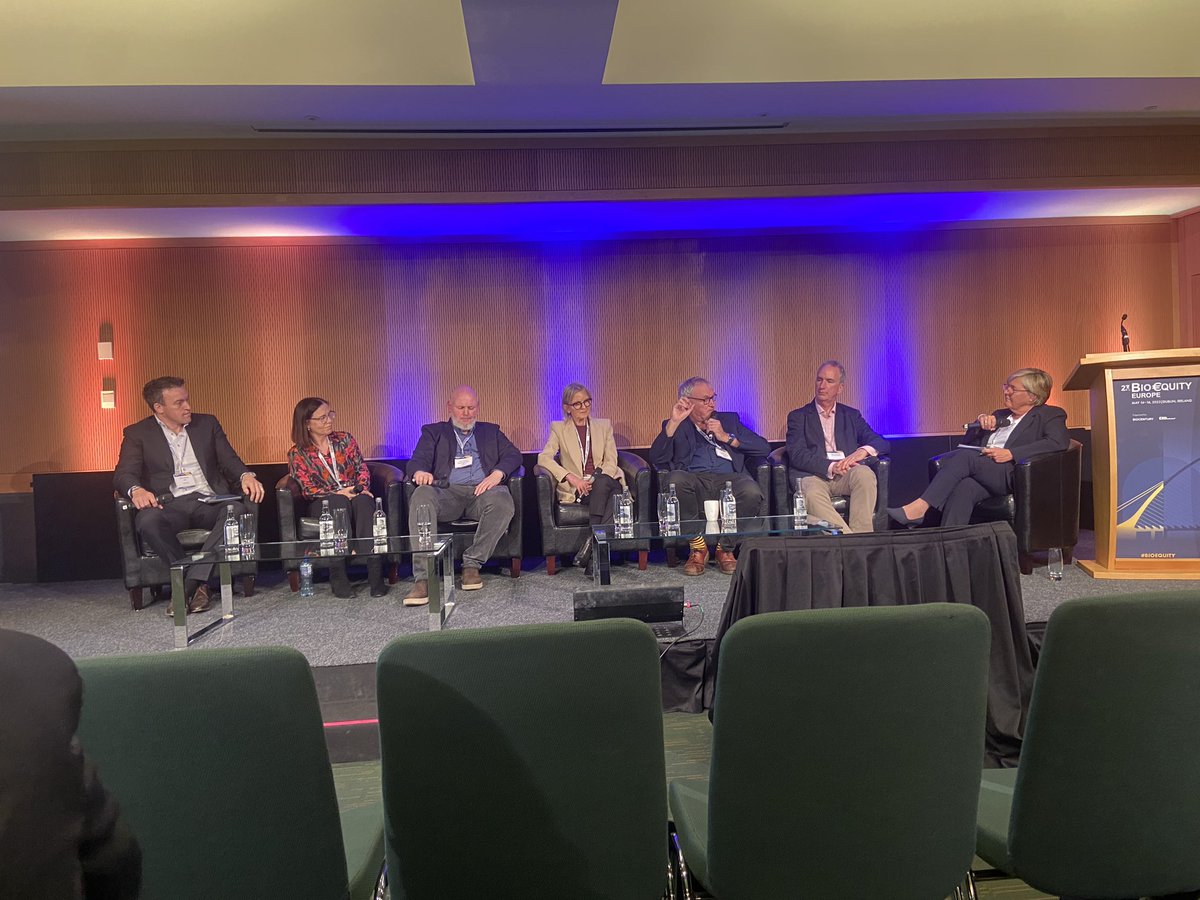 Fab insights into starting and scaling biotech, won’t get better than this panel. <a href="/Entirl/">Enterprise Ireland</a> <a href="/EI_HPSU/">Irish Startups</a> <a href="/laoneill111/">Luke O'Neill</a> <a href="/ATXA_Ireland/">ATXA Therapeutics</a> <a href="/RemedyBio/">RemedyBio</a> <a href="/VzariiTX/">Vzarii Therapeutics</a> @AmrytPharma <a href="/apcinnovate/">APC</a> great shout outs for colleagues in @scienceirel and <a href="/IDAIRELAND/">IDA Ireland</a> great chairing by <a href="/avectas/">Avectas</a> Chair <a href="/BioEquity/">bio-equity</a>
