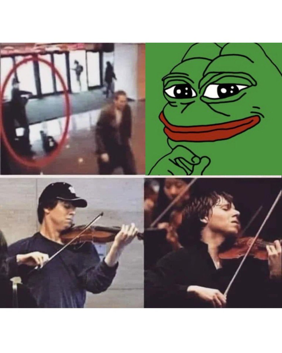 DaddyPepe.eth 👑🐮🧨👺🗝️ on Twitter "A violinist played for 45 minutes in