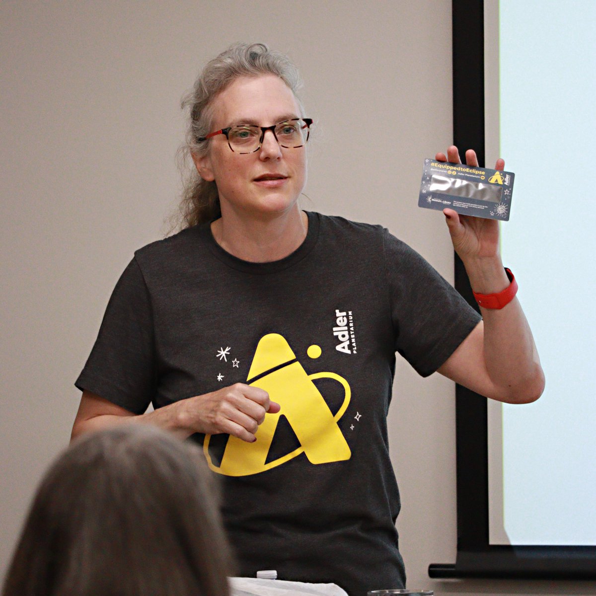 RAILSLibraries's tweet photo. We had a packed CE session with @AdlerPlanet's Michelle Nichols last week! Librarians are #EquippedtoEclipse for the two events coming up in October and next April.
🌑 Register at https://t.co/ErOlTR3h9B for future sessions in Rock Island and Peoria. https://t.co/OZhRSRzdIh