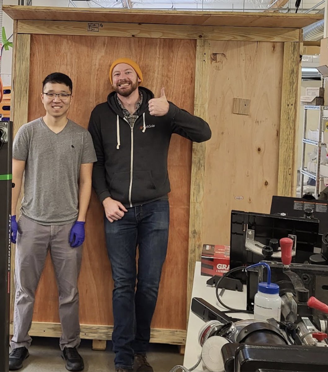 If you think opening presents is fun, you should uncrate a new tool! New tool deliveries are always an exciting day at Swift.