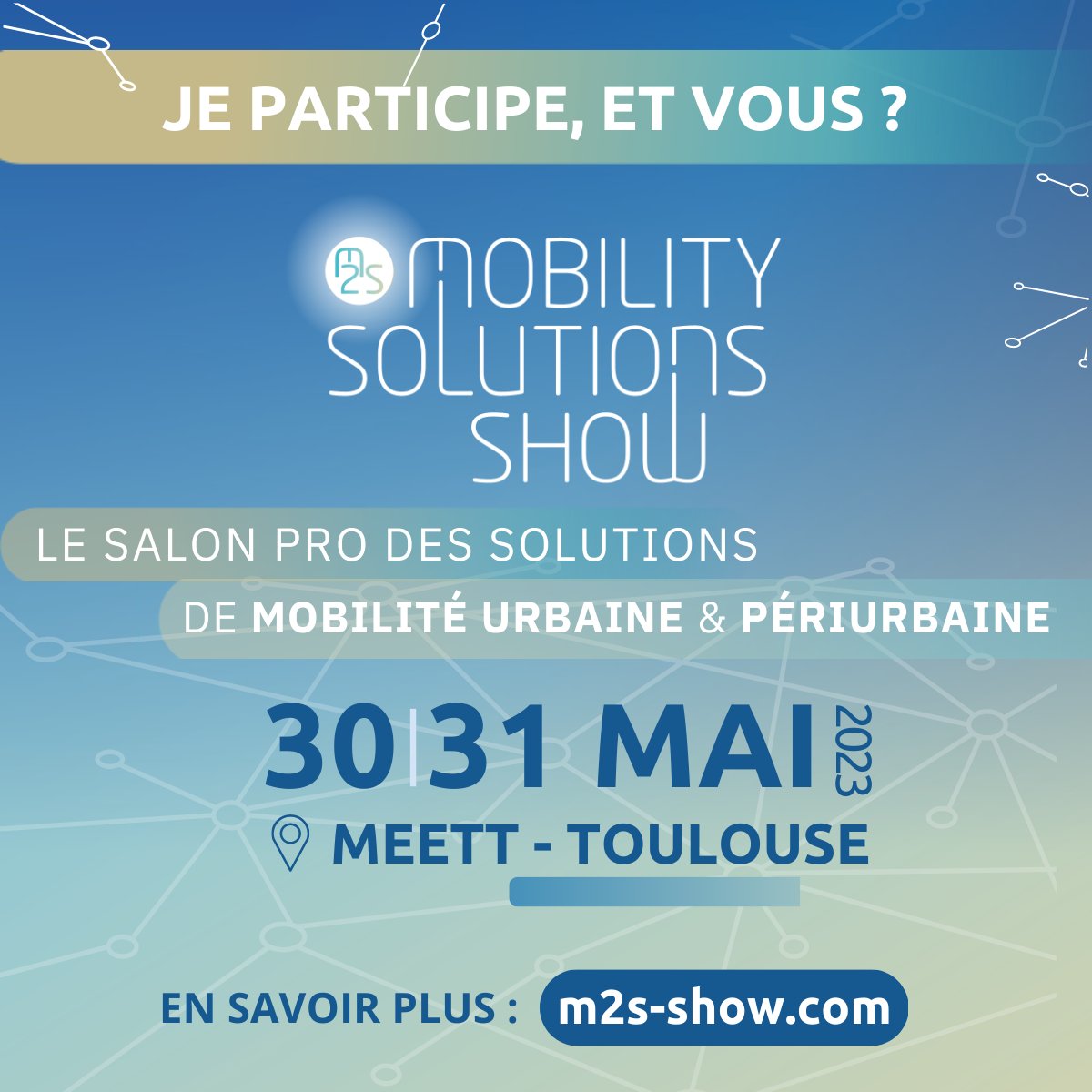 📢 AddBike sera au M2S (Mobility Solutions Show) à Toulouse ! 
Venez découvrir les transports de demain et essayer nos vélos cargo pour une mobilité urbaine et périurbaine ! 
📅 30-31 mai
✍️ Inscrivez-vous : m2s-show.com

#mobilité #innovation