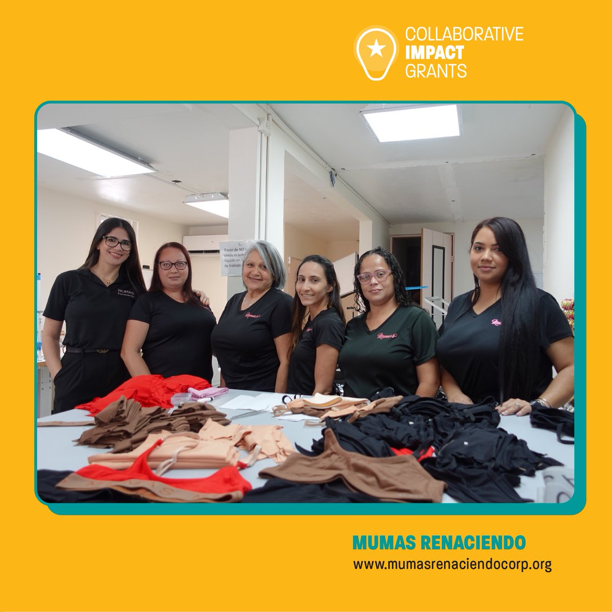 Actualmente, ConPRmetidos apoya a <a href="/MumasRenaciendo/">Mumas Renaciendo Corp.</a> con una subvención de $15,000. Con esta suma, la organización impulsa el desarrollo profesional de mujeres-madres para que puedan ser económicamente independientes.

#GranteeSpotlight #CIG #CollaborativeImpact #ConPRmetidos