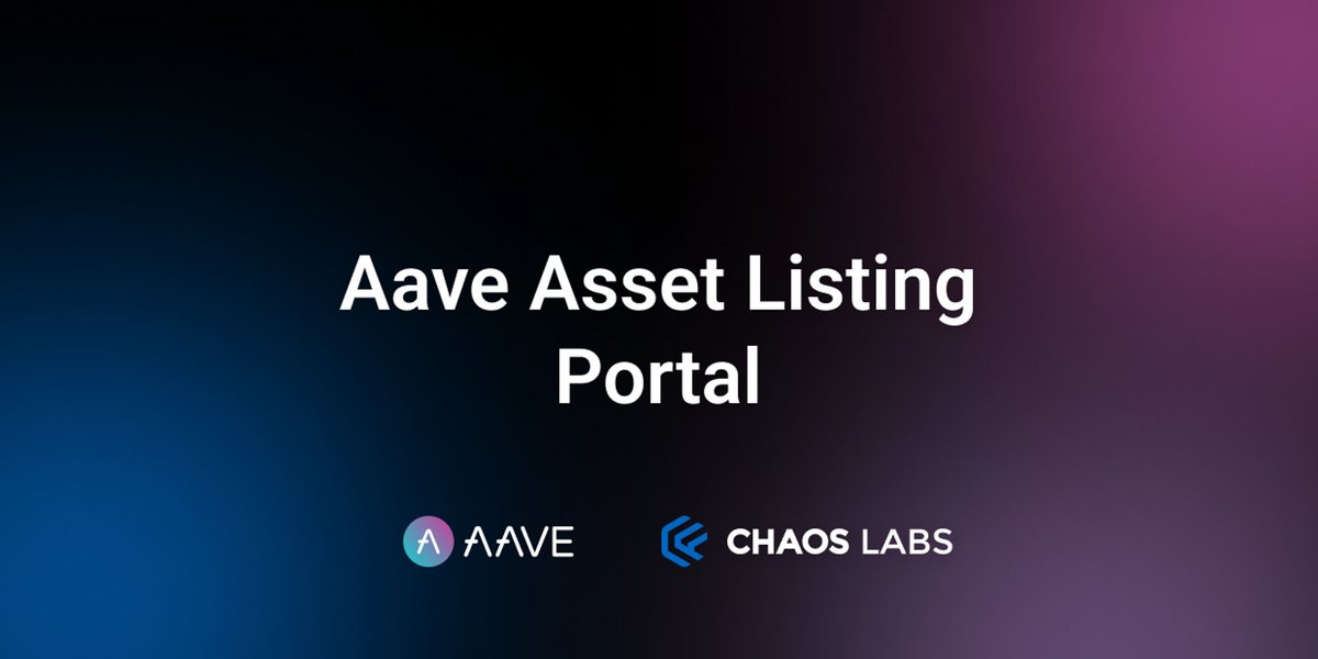 Omer Goldberg (@omeragoldberg) on Twitter photo 1/ Another week, another launch! We're thrilled to announce the latest addition to our roster of offerings at <a href="/chaos_labs/">Chaos Labs</a>: the @AaveAave Asset Listing Portal. This platform is specifically engineered to facilitate and optimize the integration of new assets into the Aave protocol 1/ Another week, another launch! We're thrilled to announce the latest addition to our roster of offerings at <a href="/chaos_labs/">Chaos Labs</a>: the @AaveAave Asset Listing Portal. This platform is specifically engineered to facilitate and optimize the integration of new assets into the Aave protocol
