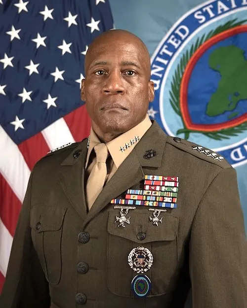 Marine Corps Gen. Michael Langley,  Commander of U.S. Africa Command (Wikipedia Commons)