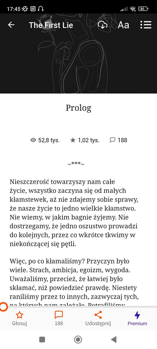 Martusia_03's tweet image. Idę czytać żegnam. A to wszystko wina @luxbambi  #thefirstlie