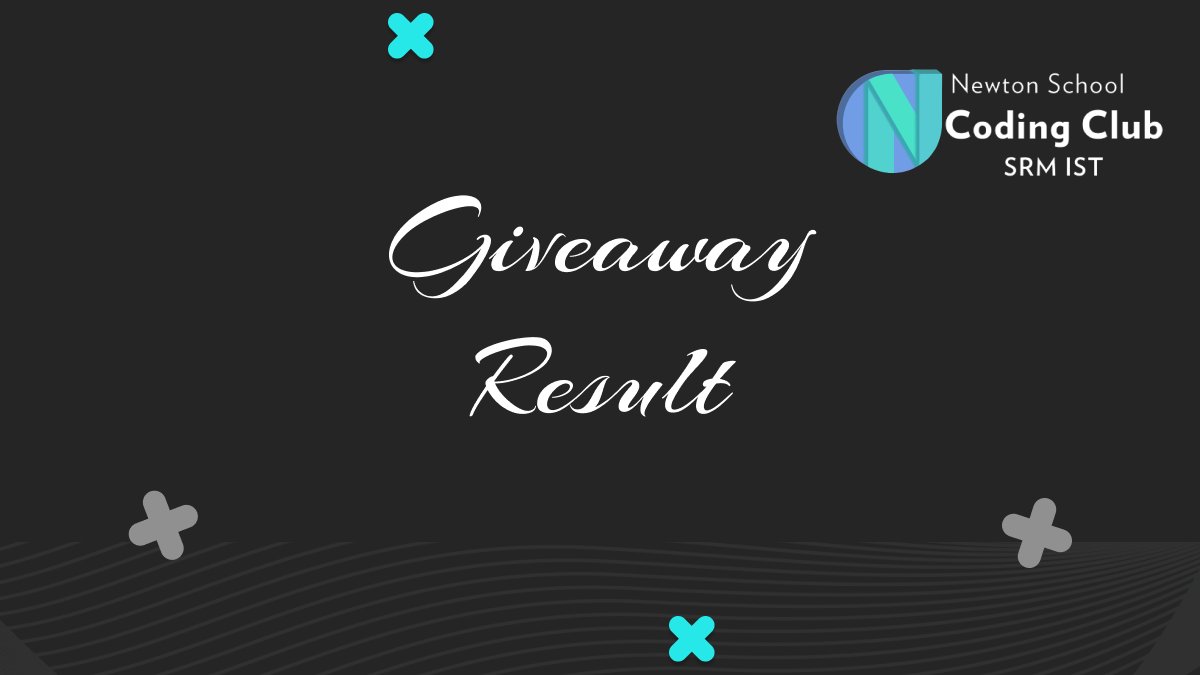nsccsrm's tweet image. ⚠️ GIVEAWAY WINNERS 🏆 ⚠️ 

@aayushi_kakkar &amp;amp; @prarks1305 

#Giveaway #WINNER #nsccsrm