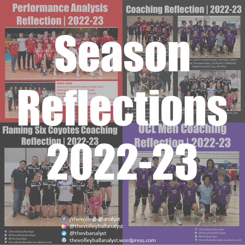 thevbanalyst's tweet photo. 🤔 This season was by far the most teams I have taken on (7 teams) and the most performance analysis done ever (110 matches statted). Click on the link below for my reflections on how the season went and how I could do things better next season.

https://t.co/PPuyuPmcG6 https://t.co/AuEkAuCVx5