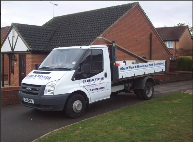 Can you help us locate a van, stolen from the Nettleham Road area, Lincoln, reg number G16GWB.

The van was stolen around 1.50 pm today.

The stolen van is identical to the one pictured - same signage and registration but has an additional grill.

Inc 205 15/5

Please share