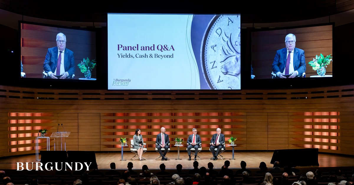 We had a wonderful time hosting our 24th Burgundy Forum, where we were fortunate to have hundreds of clients join us both in person in Toronto and virtually. We appreciate the opportunity to connect with our clients and look forward to continuing to serve their investment needs.