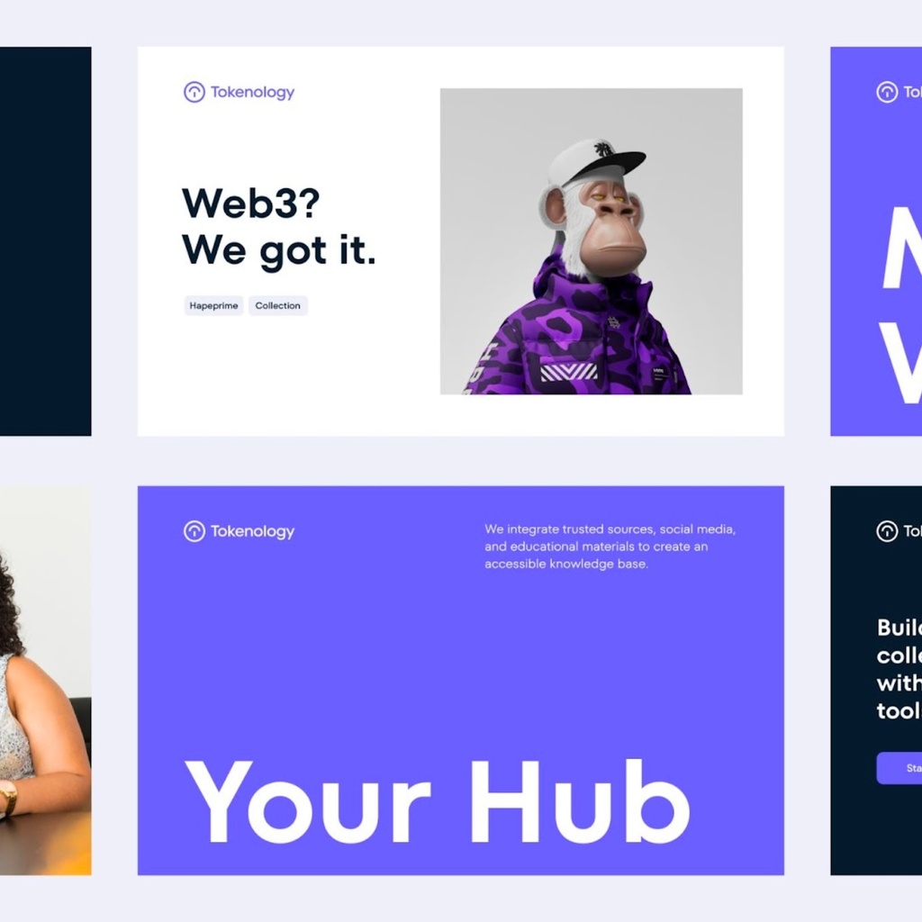 rizviGrafiks's tweet photo. Brand and visual identity for Tokenology https://t.co/Prd6sDcpab https://t.co/YFIm6t5GAI