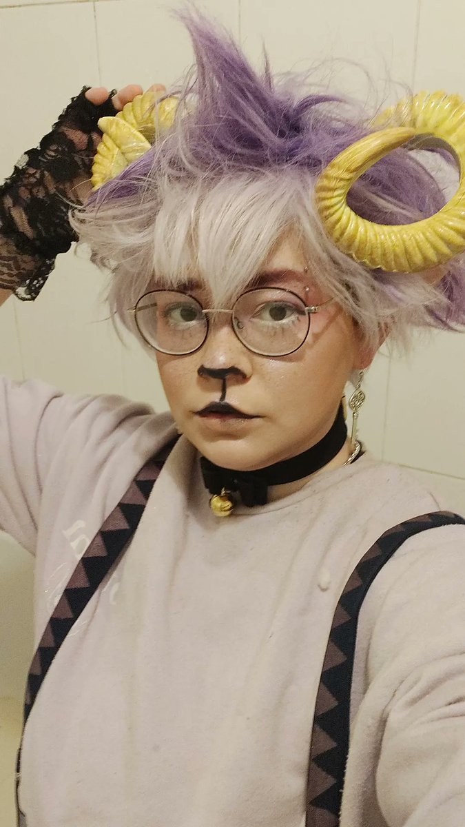 Pugslay_'s tweet photo. #cosplay #cosplaying #obeyme #obeymeshallwedate #obeymemc #obeymemcsheep #obeymemccosplay #fyp #obeymecosplay https://t.co/ysdaXTLSRs