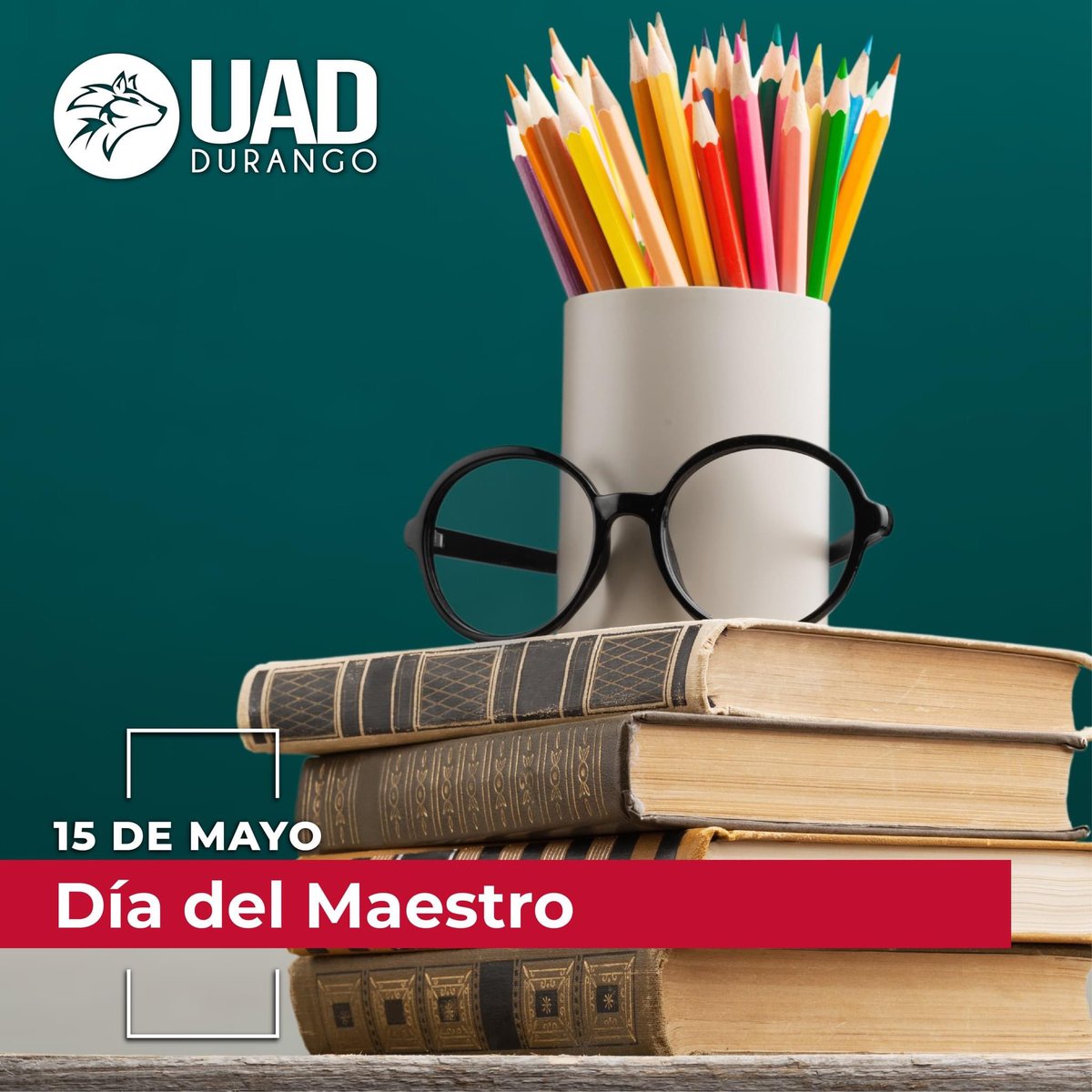 udcdmx's tweet photo. Desde la Universidad Autónoma de Durango queremos felicitar a los maestros que forma parte de nuestra familia Lobo, su papel como formadores de generaciones es fundamental para esta institución y sobre todo para la sociedad. 

Gracias por inspirar a nuestros alumnos 🤍 https://t.co/YwVSThm69G