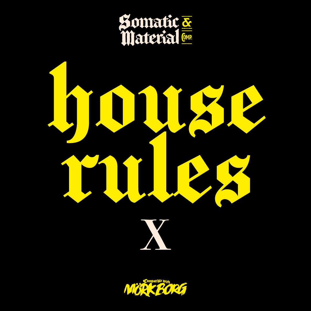 SomaticMaterial's tweet image. #MorkBorg #osr #houserule X
(#Chargen) Omens to character creation: you have d2 Omens to use in character creation.
#rpg #ttrpg #ttrpgcommunity #ttrpgfamily #houserules
Shout out to @lordcommanderjuansn0w for this nice house rule! Thanks mate!