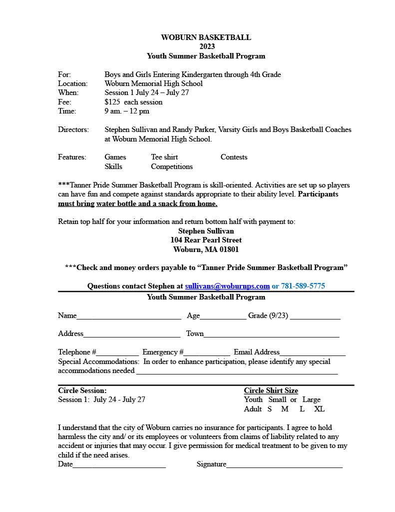 Friends of Woburn Travel Basketball tweet media