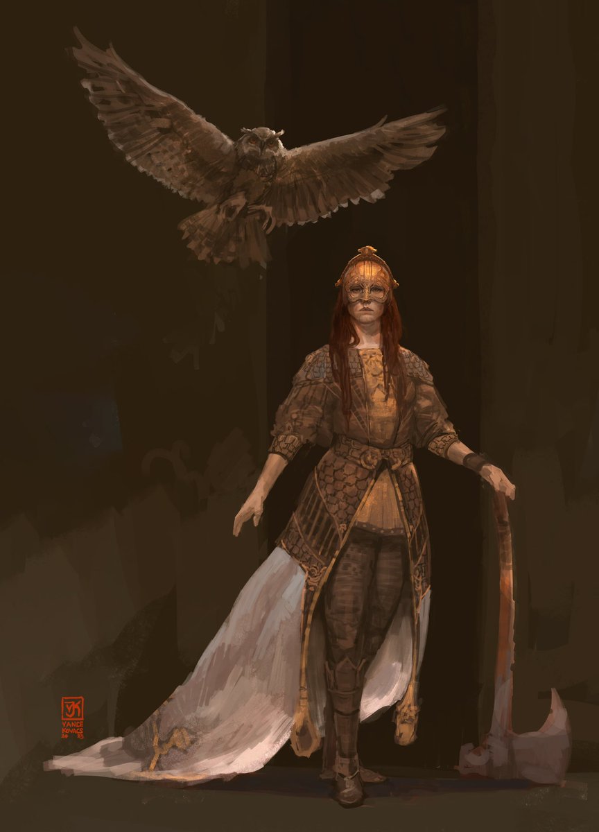 Early Vis dev for God of War: Ragnarok. Faye, mother of Atreus and ...