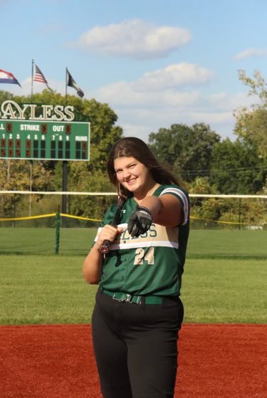 BaylessAD1's tweet photo. Congrats to Ella Follen for being named the 2023 Bayless STL Post-Dispatch Scholar Athlete! Thank you for being an outstanding role model and leader within our building!

#BringTheStampede https://t.co/9ZtF7C3Oeo