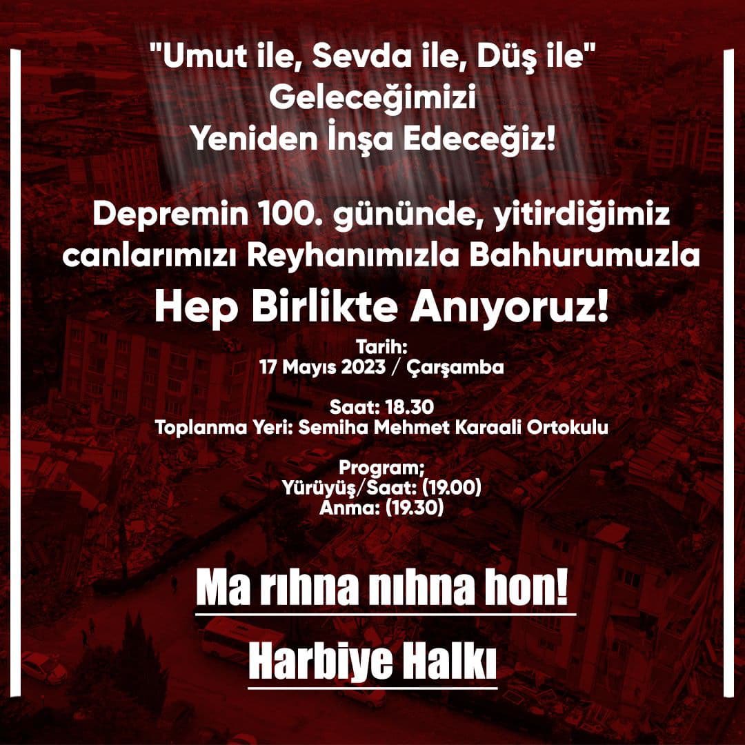 Harbiye Kadın Dayanışması tweet media