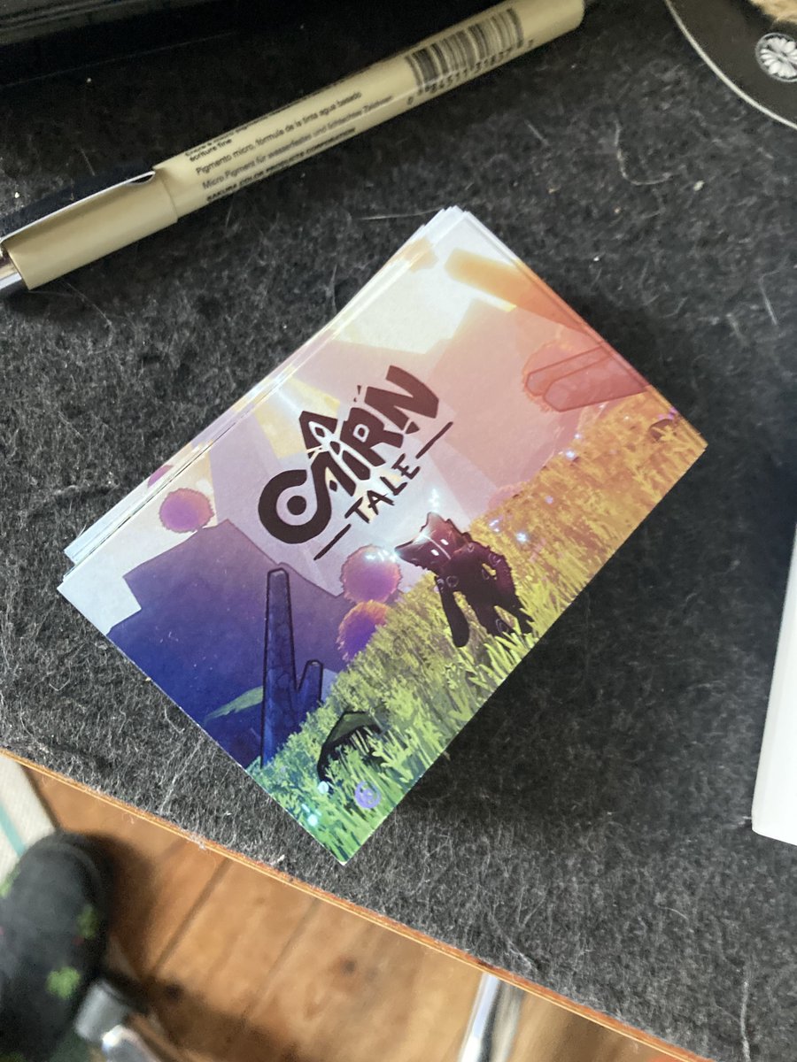 a_cairn_tale's tweet photo. This week, we'll be at @ADDON_EVENT & @stunfest in Rennes ๐ฎ We made new business cards for the occasion ๐คฉ See you there! ๐
#ADDON #stunfest #indiegame #event #rennes #acairntale https://t.co/m1zXpnmGyI