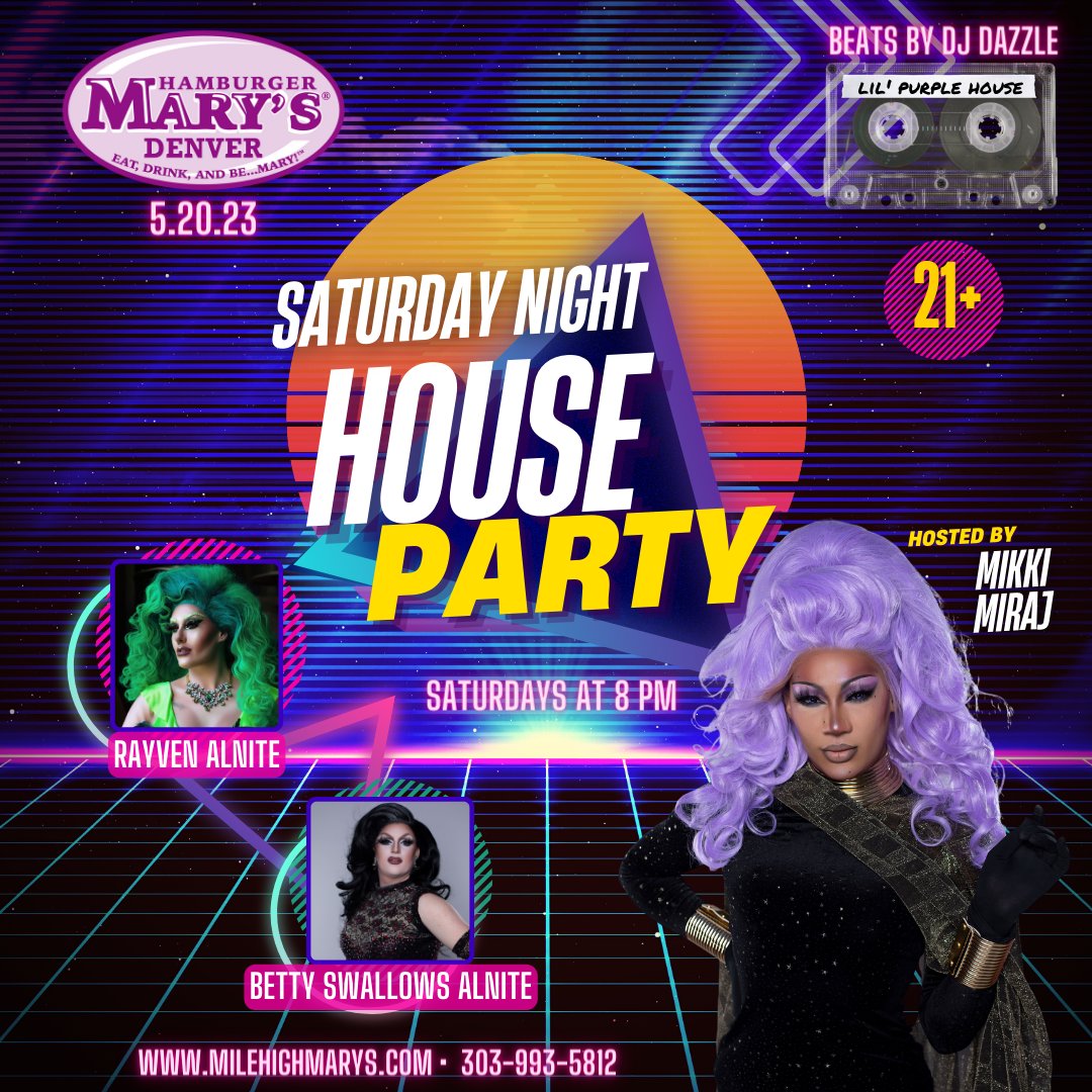 Not sure if you know this, but today is National Slider Day. Since we're closed today, we're just going to 'silder' into your socials with our weekly entertainment line-up! 😜 We'll have the actual sliders slidin' all week long, so come hang!!

Xo,
Mary 💋