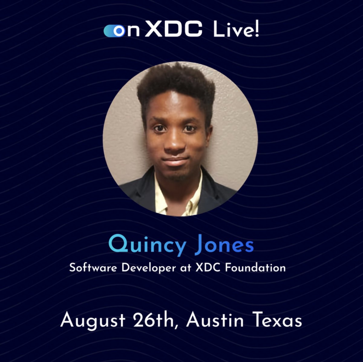 XinFinUpdate's tweet photo. BlocksWorkz: RT @onXDCNetwork: Excited to have one of the most passionate members of the #XDC Community @CoinClubQuincy  speaking at the 1st XDC Conference in #Austin Texas!🤠

Want to meet Quincy in person?? 

Tickets 👉🏾  https://t.co/A4UpigUHra

Don't … https://t.co/WPTF7iBtcb