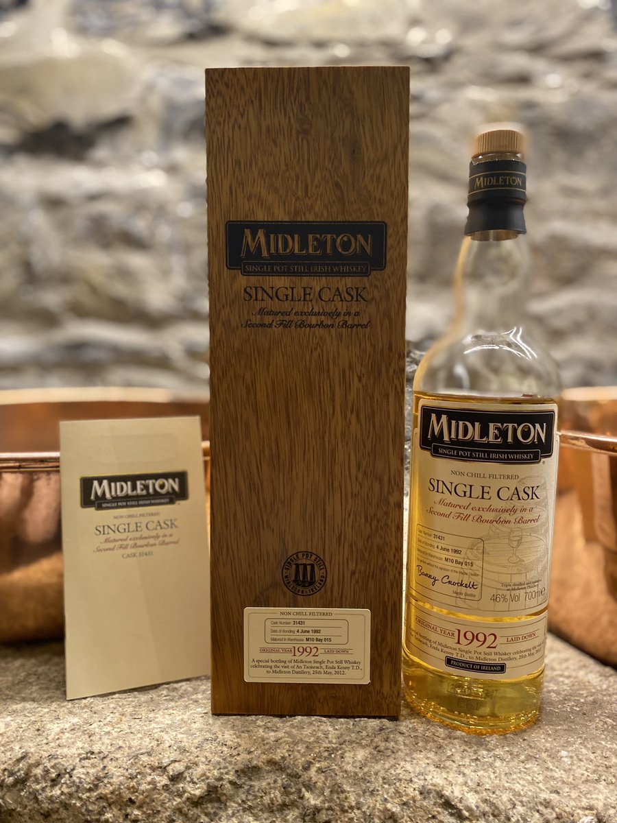John Callely (@whiskeyisland) on Twitter photo Super high end #irishwhiskey tasting this evening in the Cellar Bar of <a href="/MerrionHotel/">The Merrion Hotel</a> for a visiting American family. Laid down in 1992 and released in 2012, I look forward to showcasing this unique Midleton Single Cask special bottling. 1 of 190 bottles produced! <a href="/adamsandbutler/">Adams & Butler</a> Super high end #irishwhiskey tasting this evening in the Cellar Bar of <a href="/MerrionHotel/">The Merrion Hotel</a> for a visiting American family. Laid down in 1992 and released in 2012, I look forward to showcasing this unique Midleton Single Cask special bottling. 1 of 190 bottles produced! <a href="/adamsandbutler/">Adams & Butler</a>