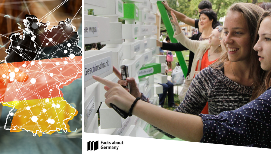 💬🇩🇪 Do you want to #LearnGerman?

❗💡 Here's everything you need to know about:

🇪🇺 #German in the EU
👩‍🎓 rising demand of German courses
🌍 German as an international language

... and so much more about the #GermanLanguage.

👉 spkl.io/601545lbc

#FactsAboutGermany