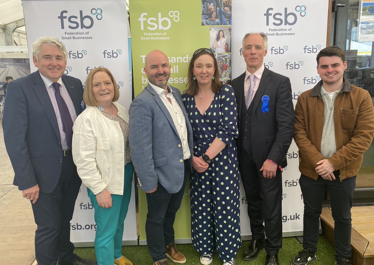 FSB_NI's tweet photo. Thanks to @StephenFarryMP Deputy Leader of @allianceparty, @dhoneyford MLA, @sianalliance MLA, and council candidates for coming along to discuss FSB priorities including the appointment of council prompt payment champions, which is now an Alliance Party manifesto commitment. https://t.co/N9NTPpx4fO