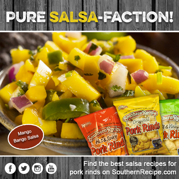 SouthernRecipe's tweet photo. It's #Salsa Month, y'all! ๐ง
๐
This dip is so good, you're gonna need an extra couple of bags of our delicious, scoopable #rinds! ๐ท
Get easy-to-make salsa recipes on our website: https://t.co/Fmxg82HgCY https://t.co/7p7jlNs53L