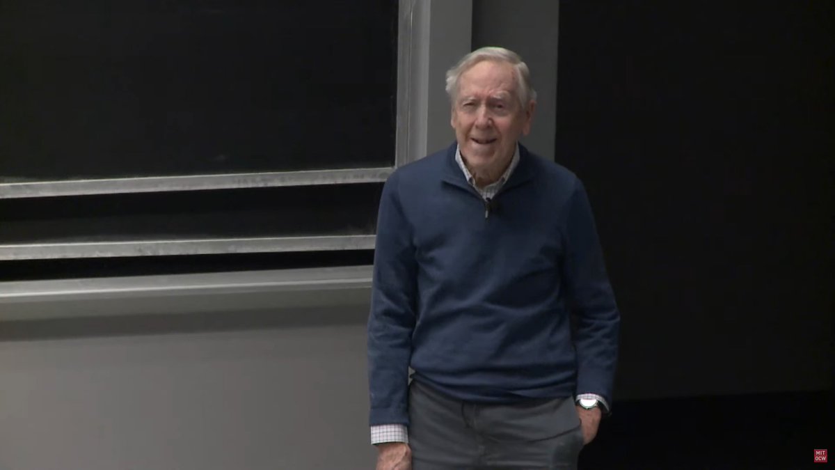 CSProfKGD's tweet image. Prof. Gilbert Strang the original YouTuber, before there was a YouTube.  

Thank you for your many contributions!