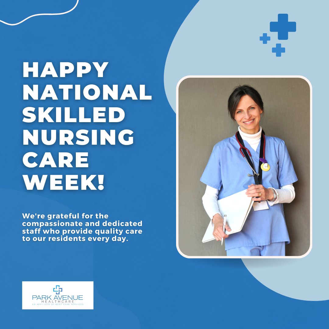 Joins us in recognizing our residents, their families, and our incredibly hardworking and devoted staff. We appreciate the role that they play in keeping our communities safe and are constantly inspired by all that they do!

#SkilledNursingCareWeek #NSNCW