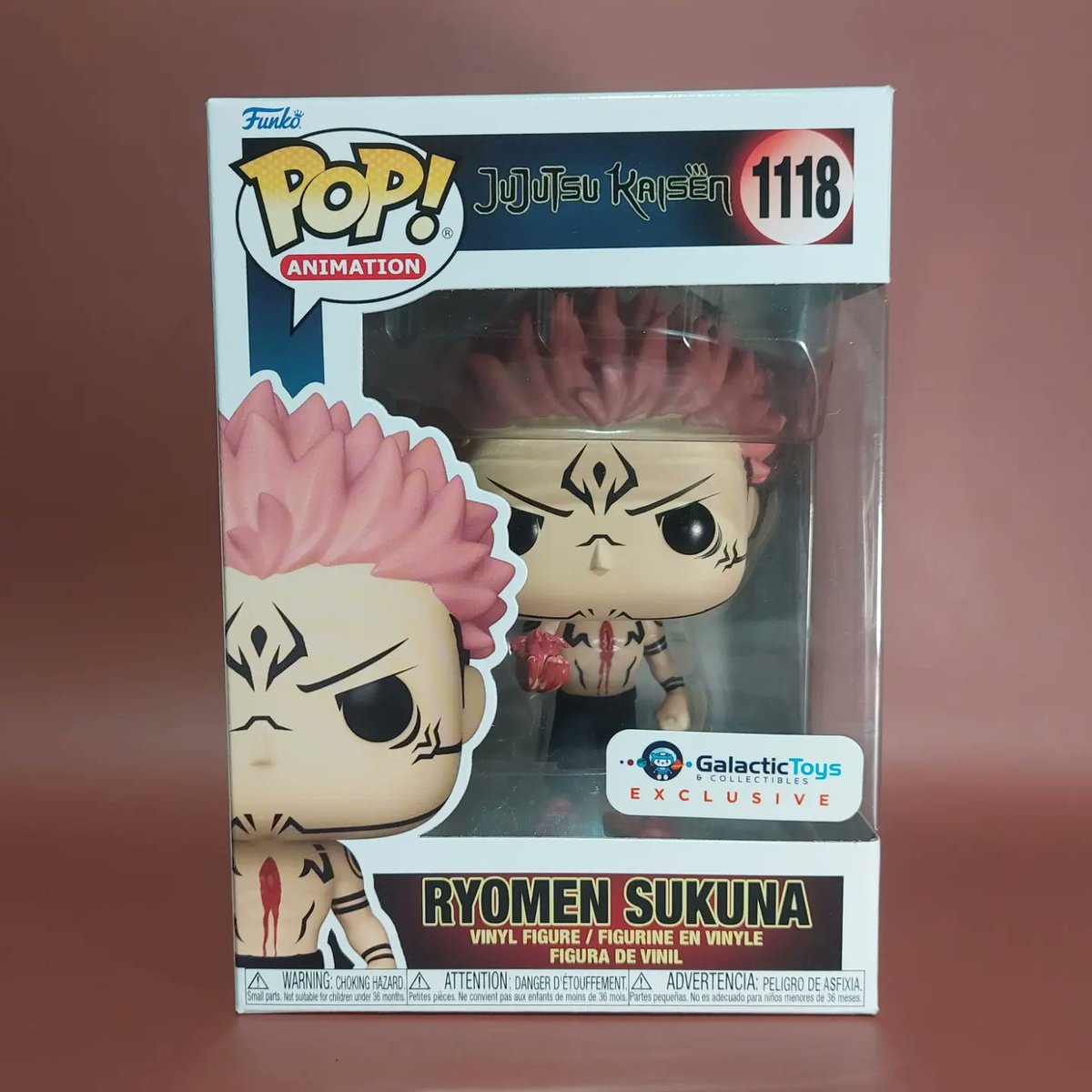 iampopmania's tweet photo. Ryomen Sukuna (Galactic Toys Exclusive) Funko Pop! Box No.1118

Youtube channel: Popmaniatics
https://t.co/kplxkUyTMB

#ryomensukuna #ryomensukunafunko #JujutsuKaisen #jujutsukaisenfunko https://t.co/uq5jScspWt