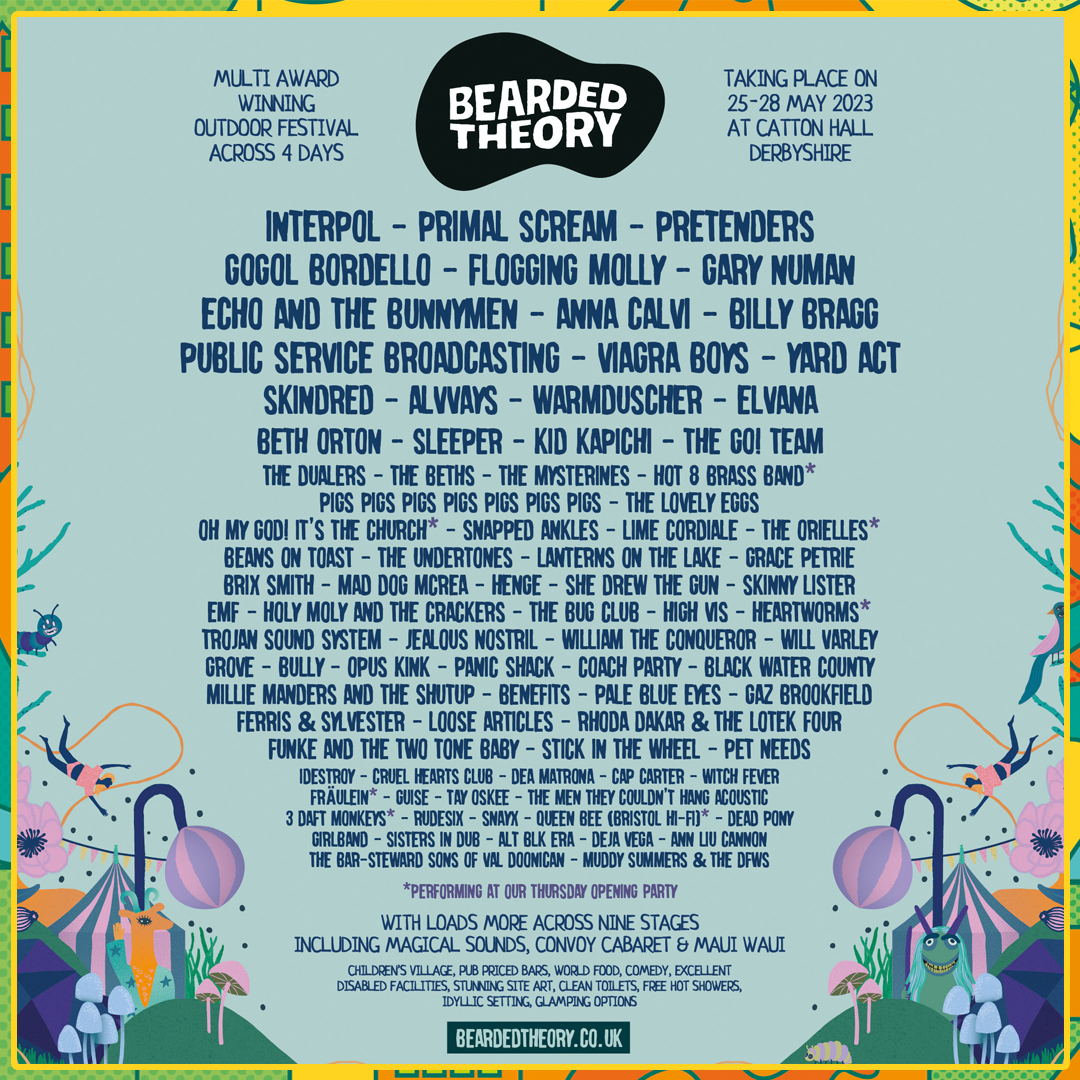 We are giving away 4x adult weekend tickets to <a href="/beardedtheory/">Bearded Theory</a>, VIP drinks in our 8Track Roadie, and loads of 8Track goodies! 🤪

To win:
↗️ Follow <a href="/8trackrum/">8Track Rum</a> and <a href="/beardedtheory/">Bearded Theory</a>
💙 Like and Retweet!
💬 Tag the lucky 3 you'd bring along!

#8trackrum #beardedtheory #giveaway