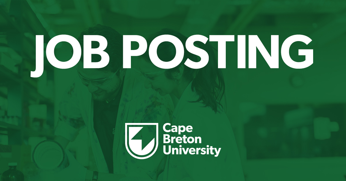 We’re hiring, please share with qualified candidates!

CBU invites applications for the position of Marketing and Communications Specialist – 50th Anniversary.

Applications will close: May 18, 2023.

Please review the Job Description for details: cbu.ca/faculty-staff/…