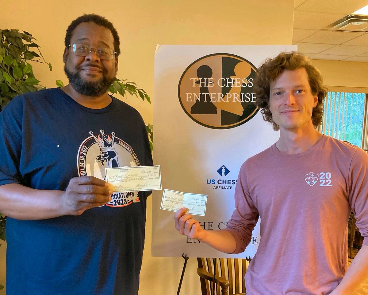 ChessEnterprise's tweet image. Congratulations to the winners of the 𝑪𝒆𝒏𝒕𝒓𝒂𝒍 𝑶𝒉𝒊𝒐 𝑺𝒑𝒓𝒊𝒏𝒈 𝑪𝒍𝒂𝒔𝒔𝒊𝒄! 

Our next tournament the Columbus Plus-Score, Sunday June 4th. For full details and registration, visit: thechessenterprise.com