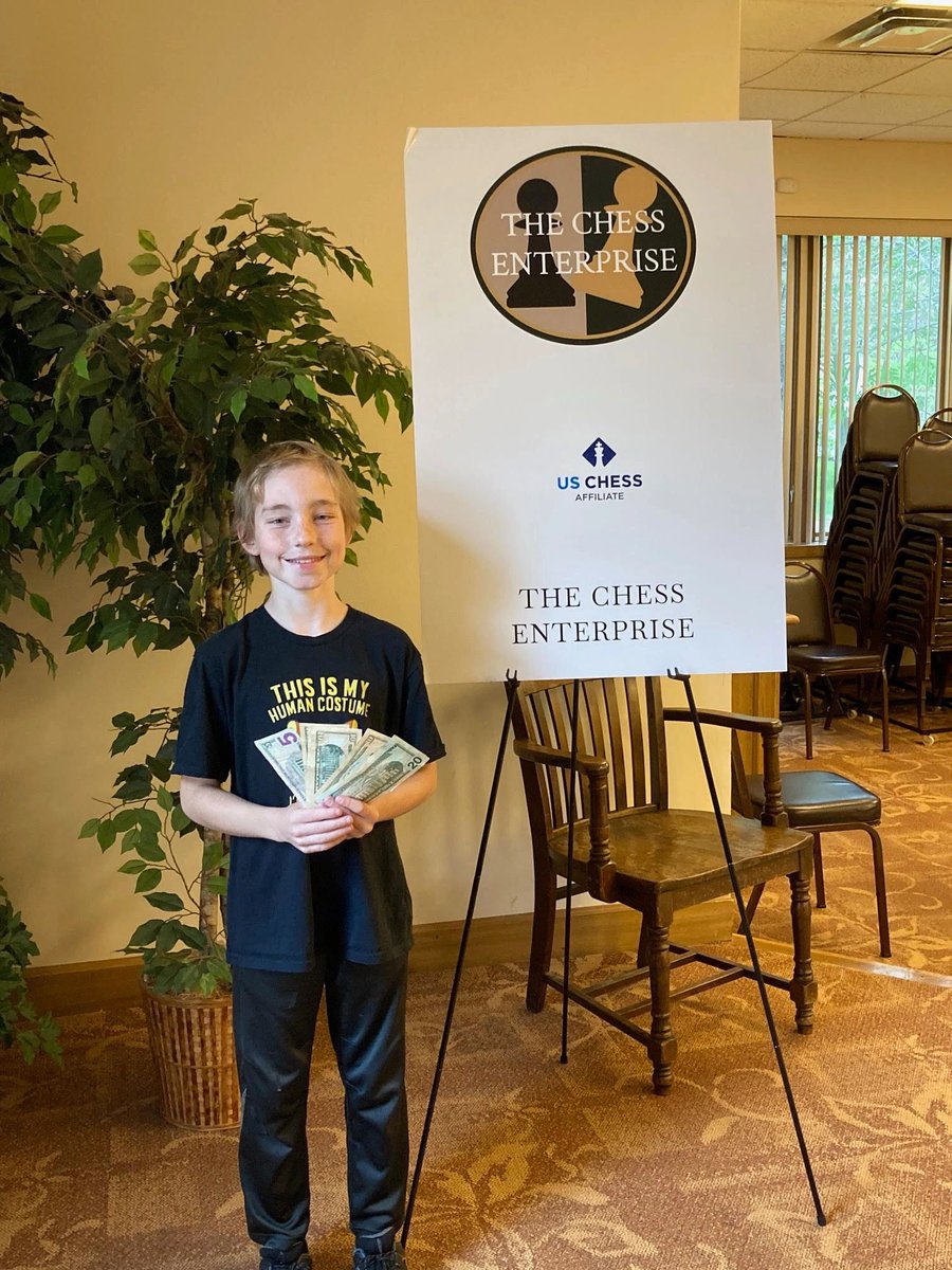 ChessEnterprise's tweet image. Congratulations to the winners of the 𝑪𝒆𝒏𝒕𝒓𝒂𝒍 𝑶𝒉𝒊𝒐 𝑺𝒑𝒓𝒊𝒏𝒈 𝑪𝒍𝒂𝒔𝒔𝒊𝒄! 

Our next tournament the Columbus Plus-Score, Sunday June 4th. For full details and registration, visit: thechessenterprise.com