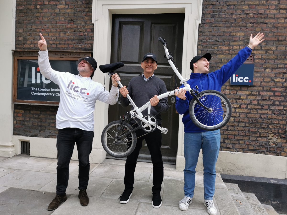 liccltd's tweet photo. In case you missed it, @RevRouse, @kenlenben, and @MattTimJolley have signed up for the #RideLondon race, raising funds for and awareness of LICC's work equipping people to live with Jesus, right where they are. To financially support #TeamLICC, visit https://t.co/SUa7tQfMdQ. https://t.co/oujucdGiXu