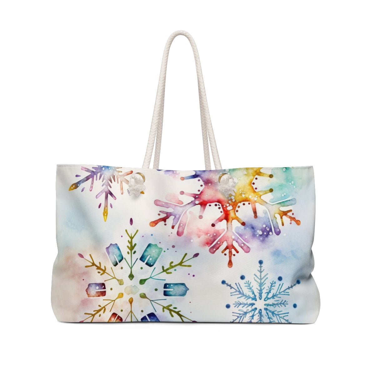 Rainbow Snowflake Celebration - Weekender Bag #NewDesigns #Art
$39.99
➤ huttoniandesigns.com/products/rainb…