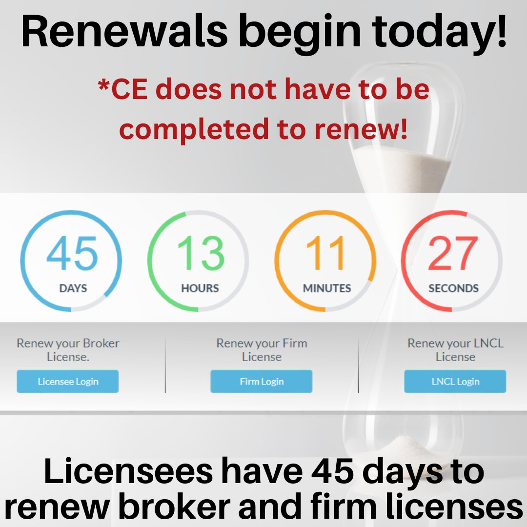 NCREC on Twitter "If you are curious about the countdown clock on the