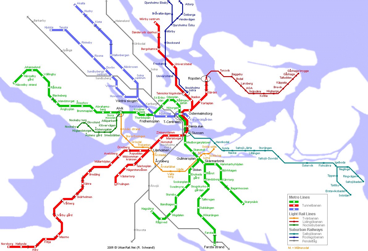 En visite à Stockholm pour la #DGUM, où le réseau de métro dispose de 101 stations et 18 nouvelles stations sont en train d’être créées, dont l’une à 100 mètres de profondeur. 

Stockholm est la 2eme ville la plus performante du mobility index.

Ça laisse rêveur.