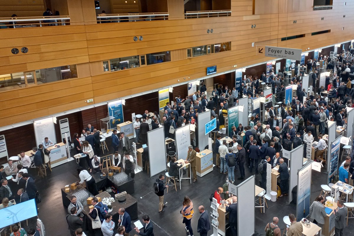 principlepower's tweet photo. 🎉 #FOWT2023 was a success and our team was excited to share how Principle Power’s proven, bankable and reliable technological innovations will continue to be a driving force for the globalization of the floating offshore wind industry!

#windfloat #offshorewind floatingwind https://t.co/QFrGZ6U8IZ