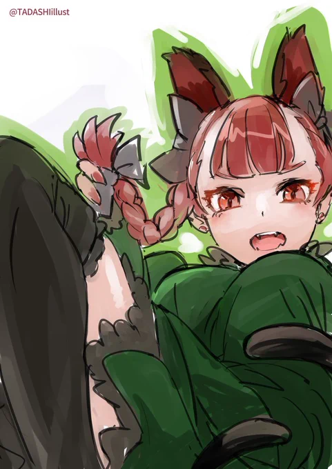 ねるまえらくがきお燐ちゃん 