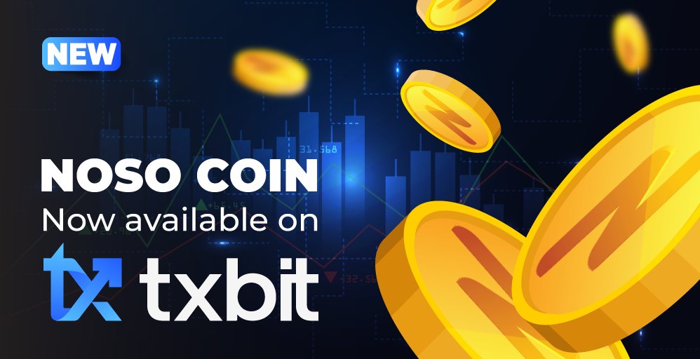 Txbit io On Twitter NOSO Listing Announcement We Are Excited To txbit-io-on-twitter-noso-listing-announcement-we-are-excited-to