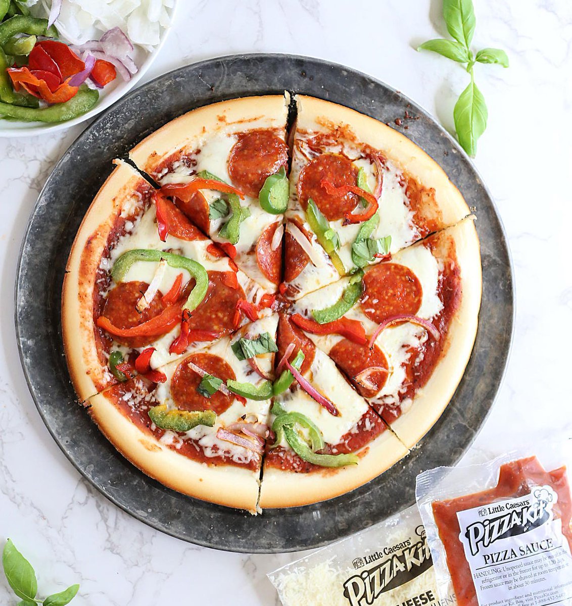 #GlutenFree? Yes, please! Our NEW Gluten Free Pizza Kit is the perfect addition to family pizza night. Our Instagram friend @delightfulmomfood agrees and dressed it up her own way. Learn more and stock up here: bit.ly/3UVeYbR