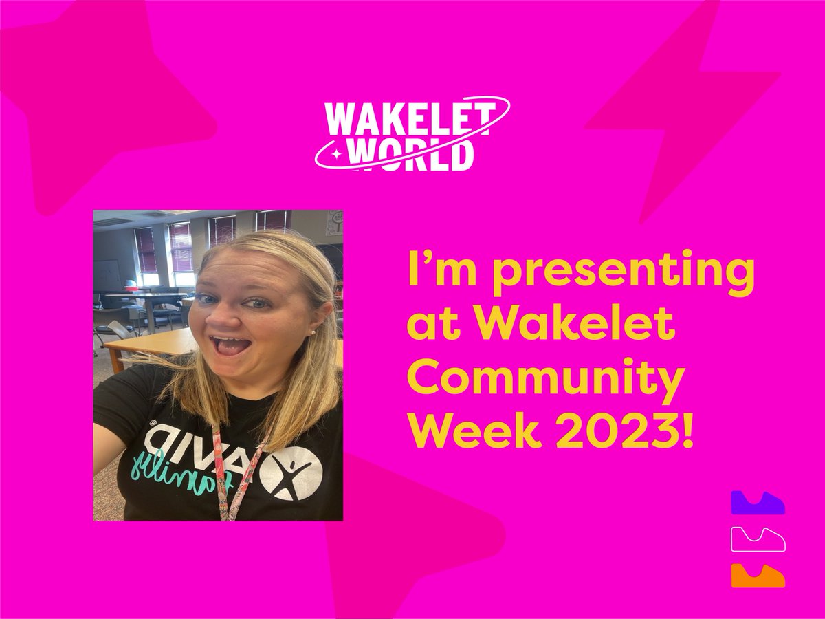 I am so excited to present during @wakelet Community Week! Check out my session 'Taking a 'Walk' with Wakelet' on using Wakelet as a digital gallery walk tool to promote feedback and collaboration, on June 7th at 4:05 EST! #wakeletambassador #MIEExpert