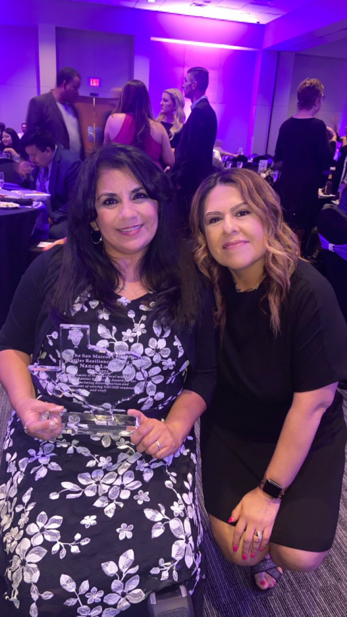 It’s a great honor to share our SMCISD Child SMCISD Child Nutrition team member “NANCY LUCIO” received the San Marcos CISD Rattler Resilience Award 2022-2023. Nancy is an amazing inspiration this inaugural award is a true definition of Nancy. We love you Nancy 💜
<a href="/SanMarcosCISD/">San Marcos CISD</a>