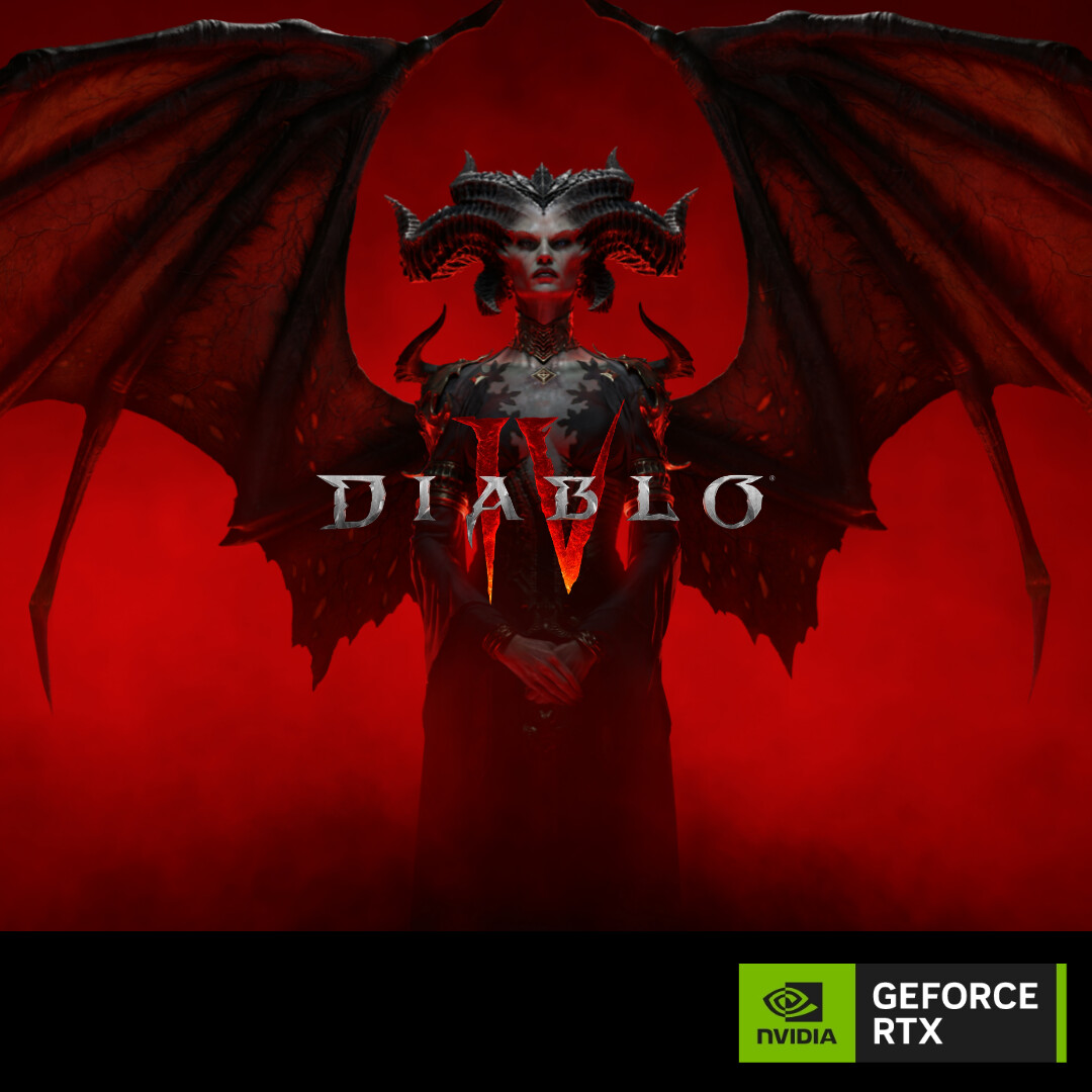 Rise Against Evil
Gehöre zu den Ersten die das neue Spiel genießen und hol dir Diablo® IV mit ausgewählten Produkten der GeForce RTX 40-Serie.*
Enddatum: 13.06.2023
*Das Angebot unterliegt den Teilnahmebedingungen.
bit.ly/42UJDsy