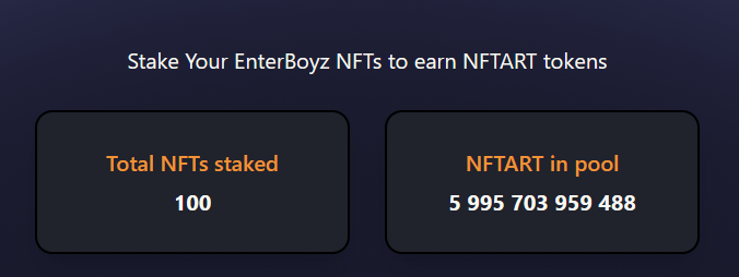 Enter_Boyz's tweet photo. Our 2nd tier staking program reached 100 #NFTs staked. Thank you for your incredible support! Join now, mint and stake your #EnterBoyz #NFT to earn rewards and be part of the movement. Let's grow together! #NFTcollectors #nftcommunity #Avalanche @EnterNFT https://t.co/Rud8FTXsdz