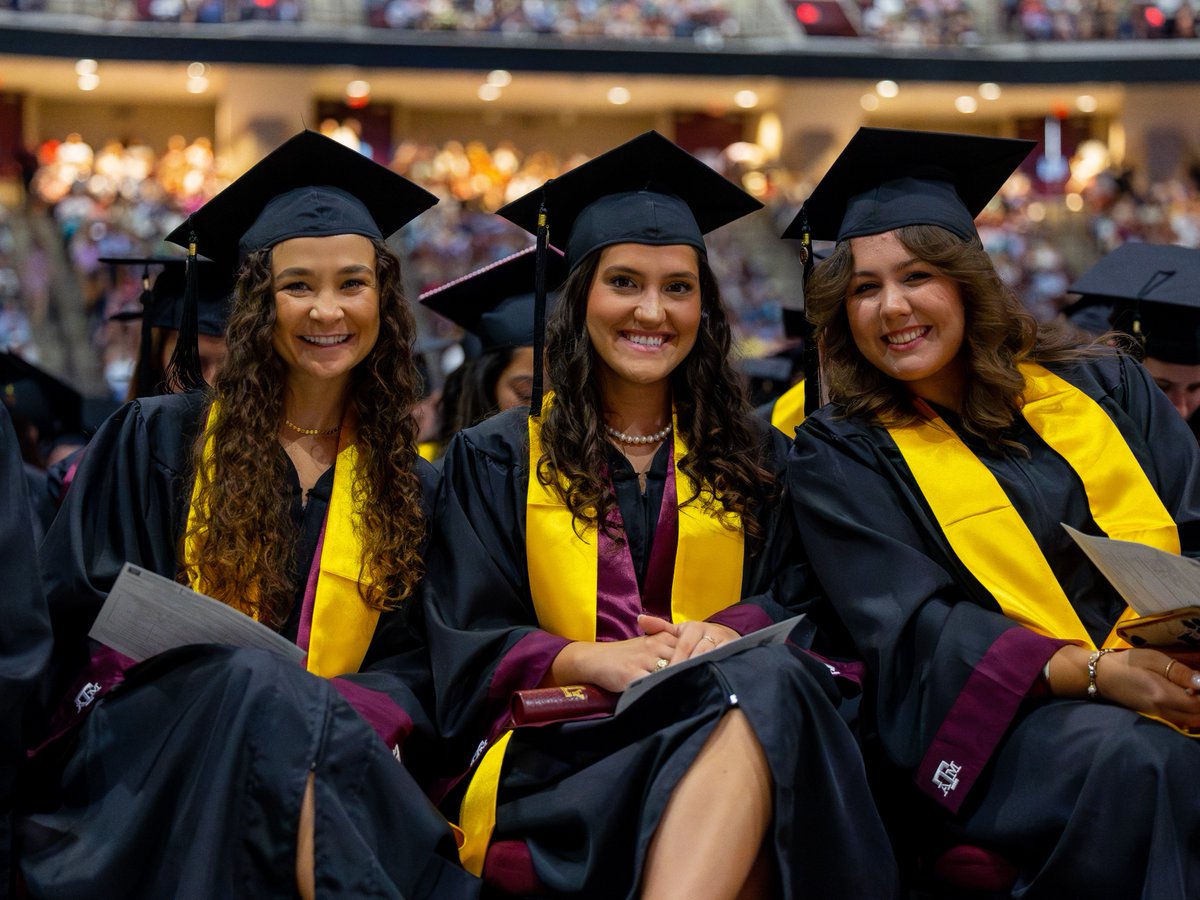 Still celebrating our Aggies who became former students last week! 🤩 #TAMUgrad